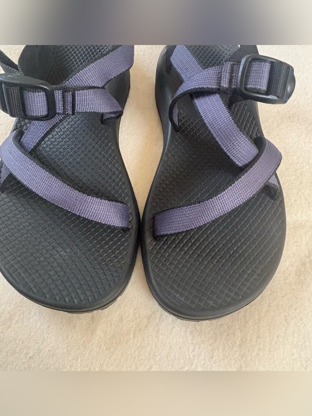 Chaco Black and Dark Gray Women's Outdoor Strap Sandals Size W9 - Picture 11 of 13